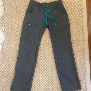 Women’s gray figs straight leg